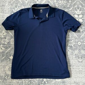 Navy blue size large golf polo